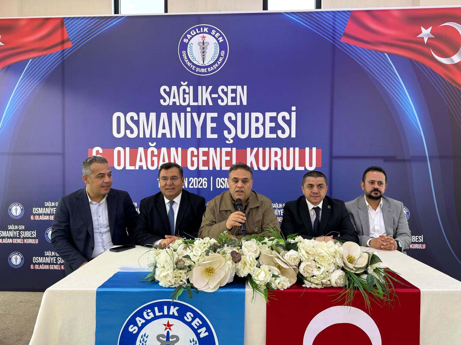 Sağlık-Sen Osmaniye’de kongre tamam