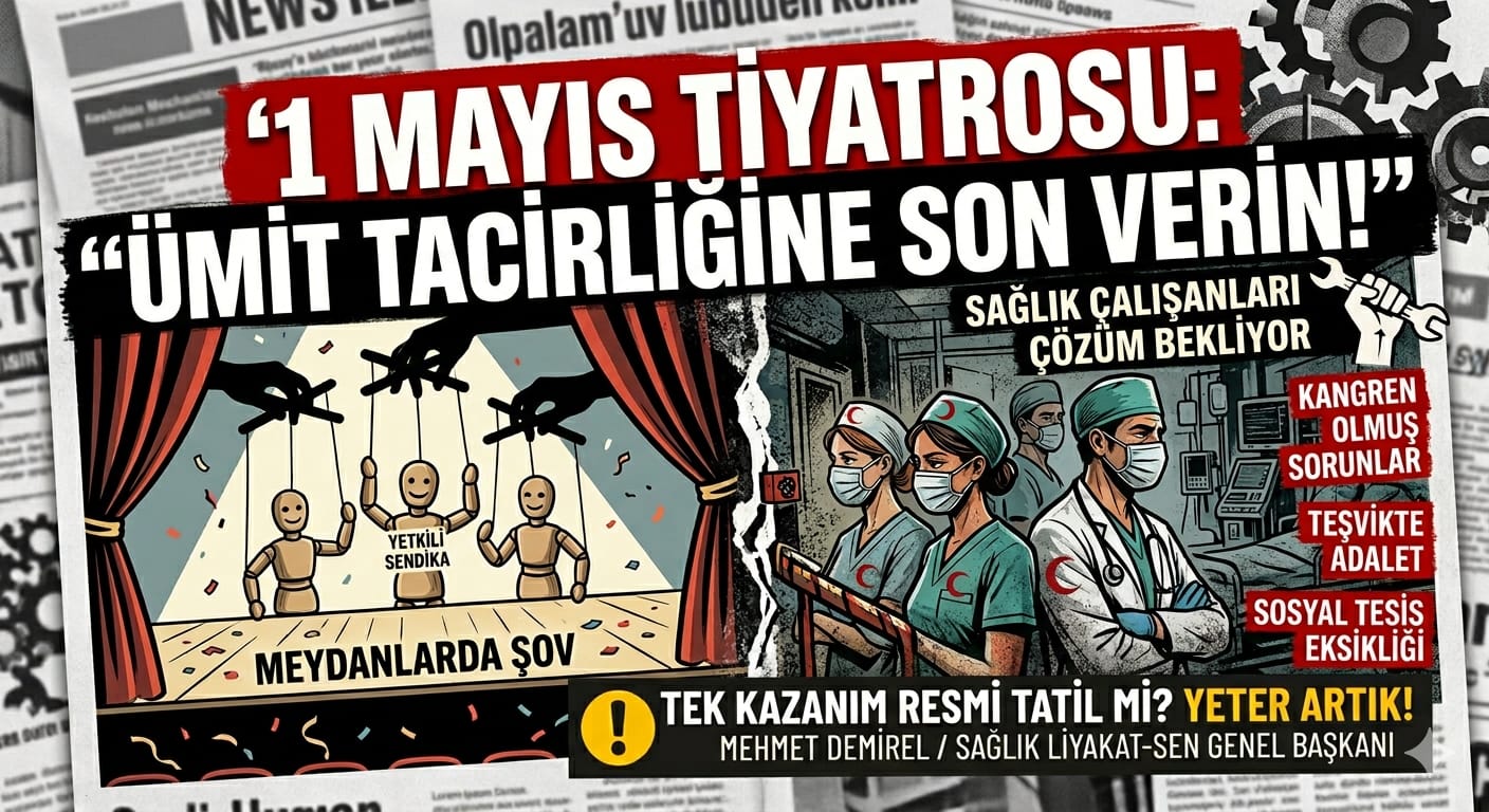 ​Sağlık Liyakat-Sen Genel Başkanı Mehmet Demirel, 