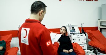 Kan bağışında gençler öne çıkıyor