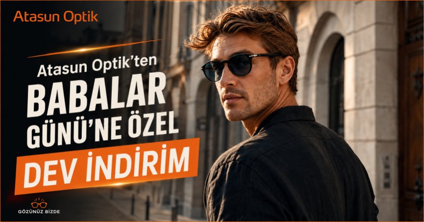Atasun Optik’ten Babalar Günü’ne özel %30’a varan indirim