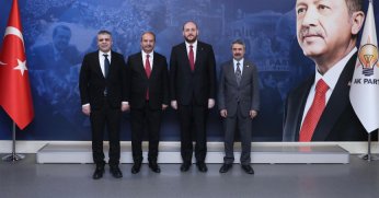 Sağlık-Sen’den AK Parti’ye Ziyaret